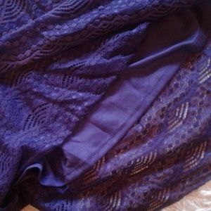 LuLaRoe Skirts - 🖤💜💖LACE PURPLE LOLA MIDI SKIRT💖💜🖤 LuLaRoe Skirts - 🖤💜💖LACE PURPLE LOLA MIDI SKIRT💖💜🖤